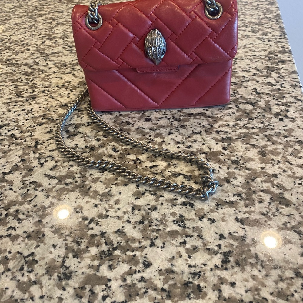 Red mini Kensington Kurt Geiger bag